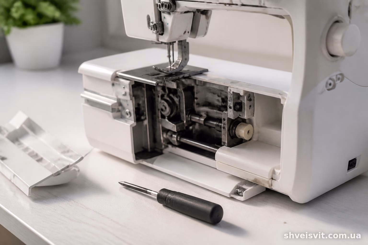 Janome 793PG не робить строчку: що перевірити