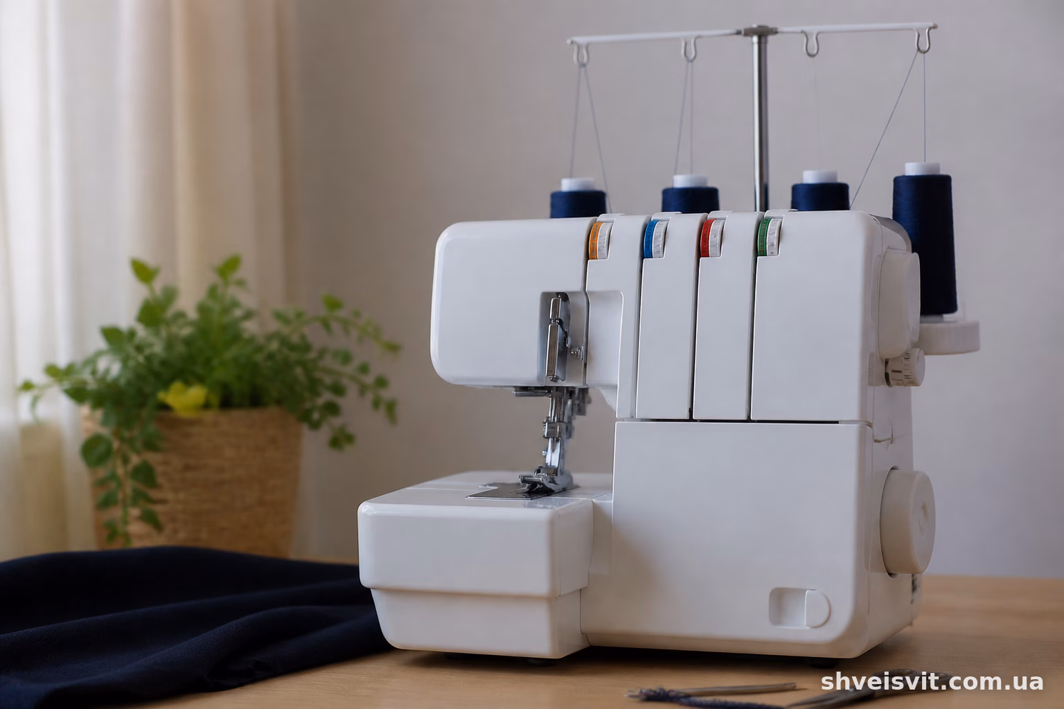 Janome MyLock 210D рве нитку: що робити