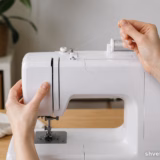 Minerva M840DS: як заправити нитки