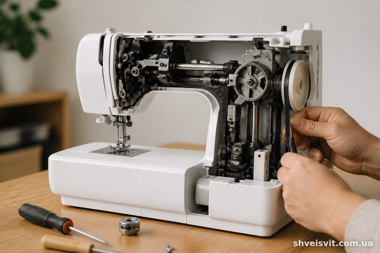 Пасок привода ослаб або пробуксовує