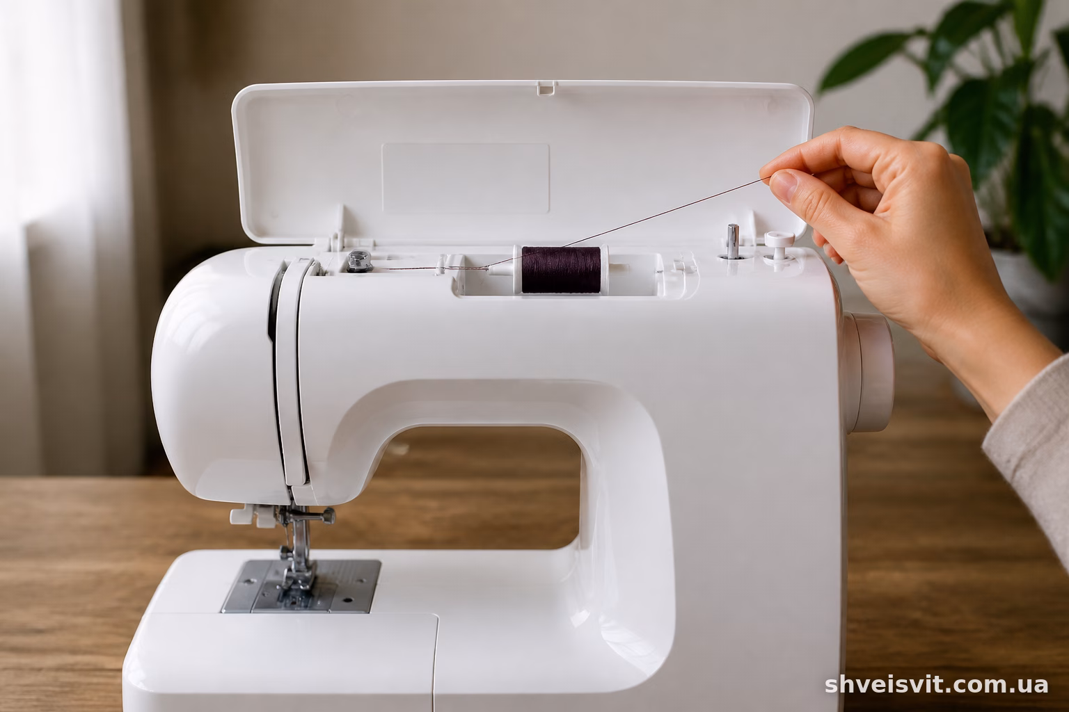 Singer 14HD854: як правильно заправити нитки
